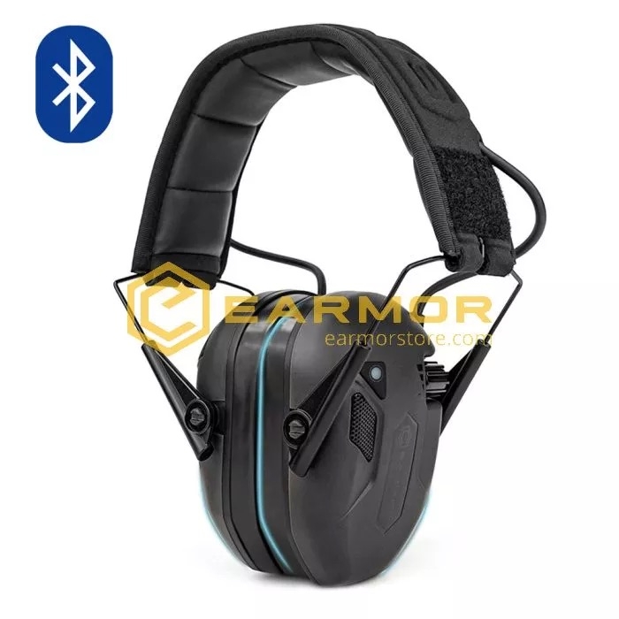 EARMOR elektronická sluchátka M300T Bluetooth - Černá