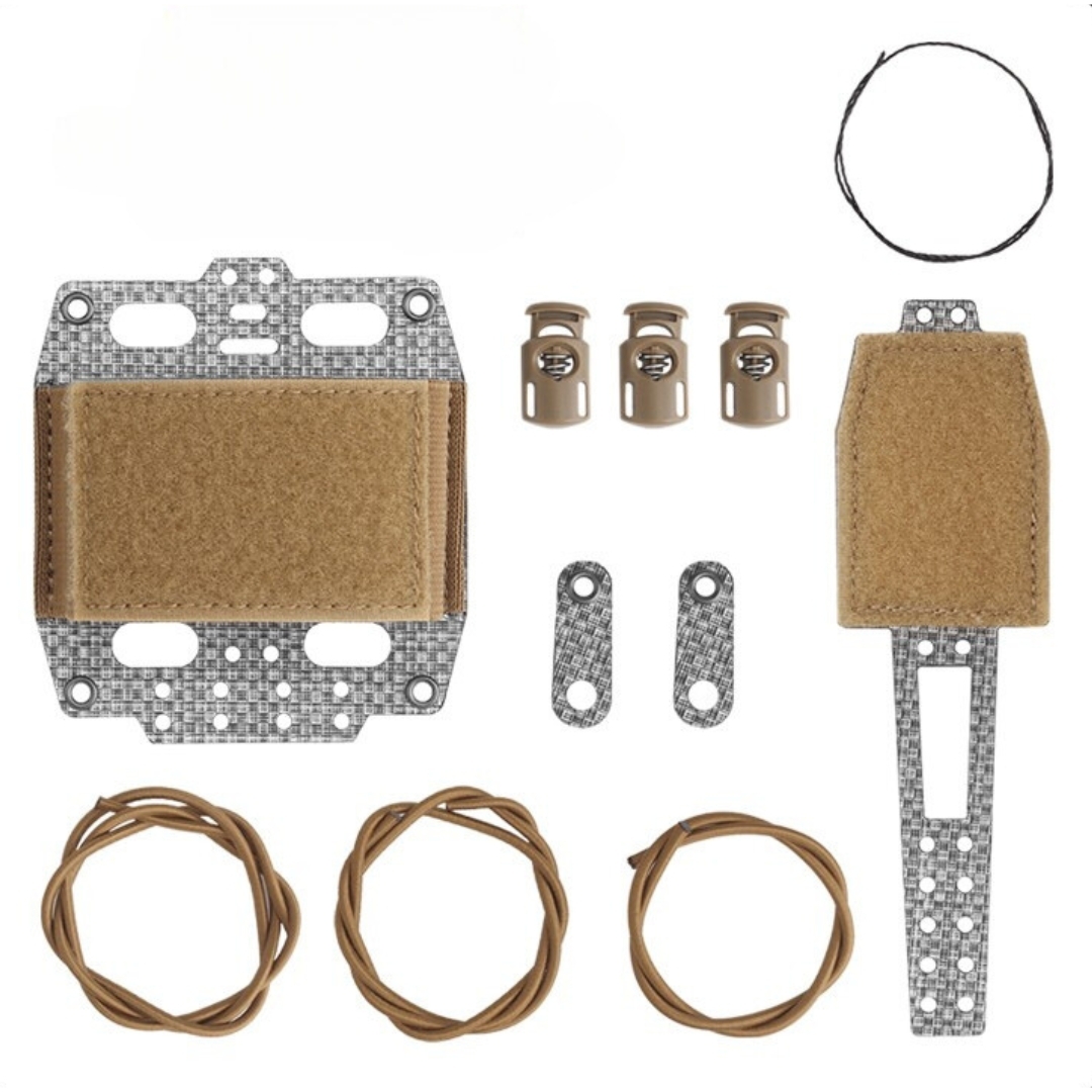 Wosport WST kapsa na helmu pro NVG napájení, suchý zip - Coyote