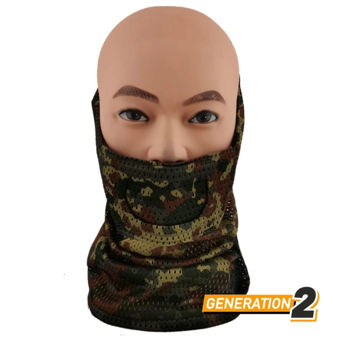 CYGNUS ARMORY Face Warrior nákrčník Gen2 - Flecktarn