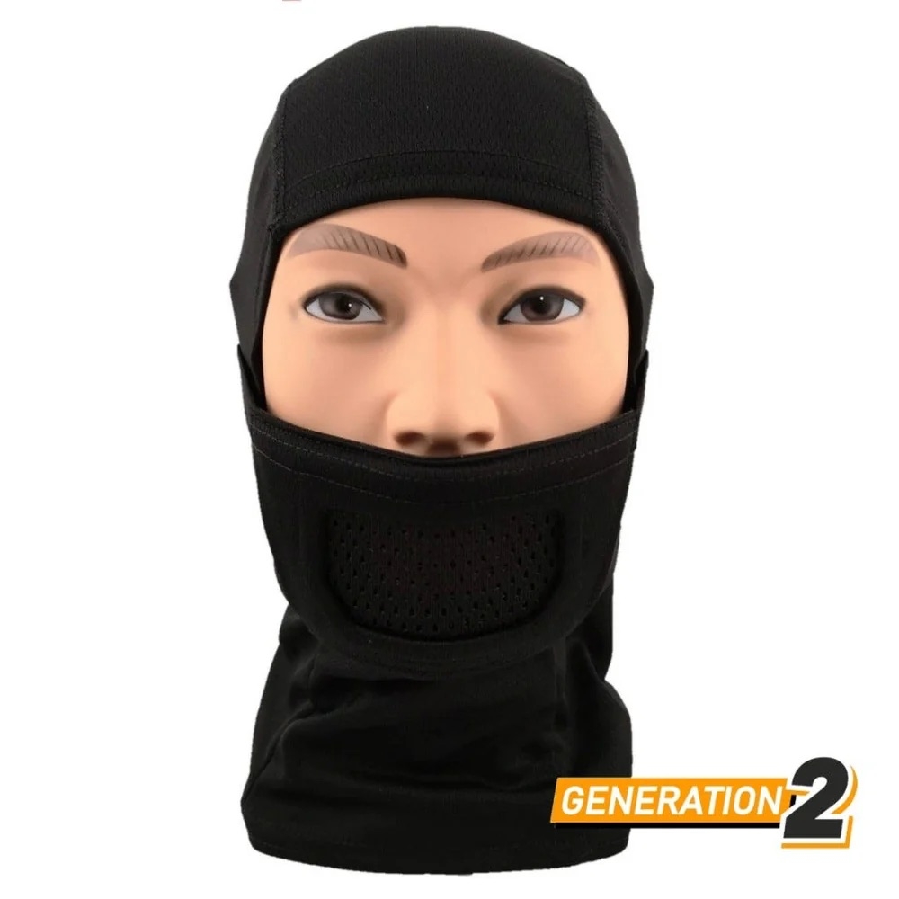 CYGNUS ARMORY Fullface Warrior kukla Gen2 -  Černá