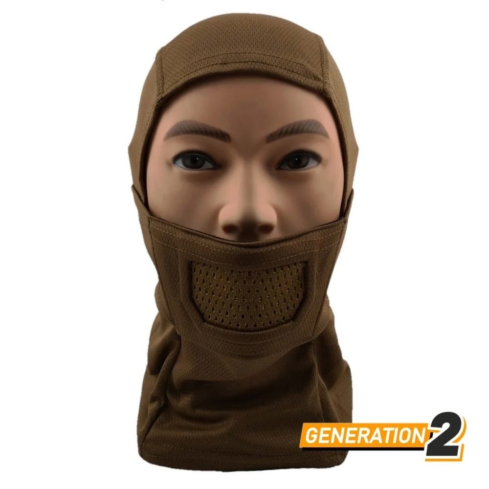 CYGNUS ARMORY Fullface Warrior kukla Gen2 - Coyote