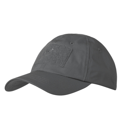 HELIKON čepice BASEBALL na suchý zip, ripstop - Šedá