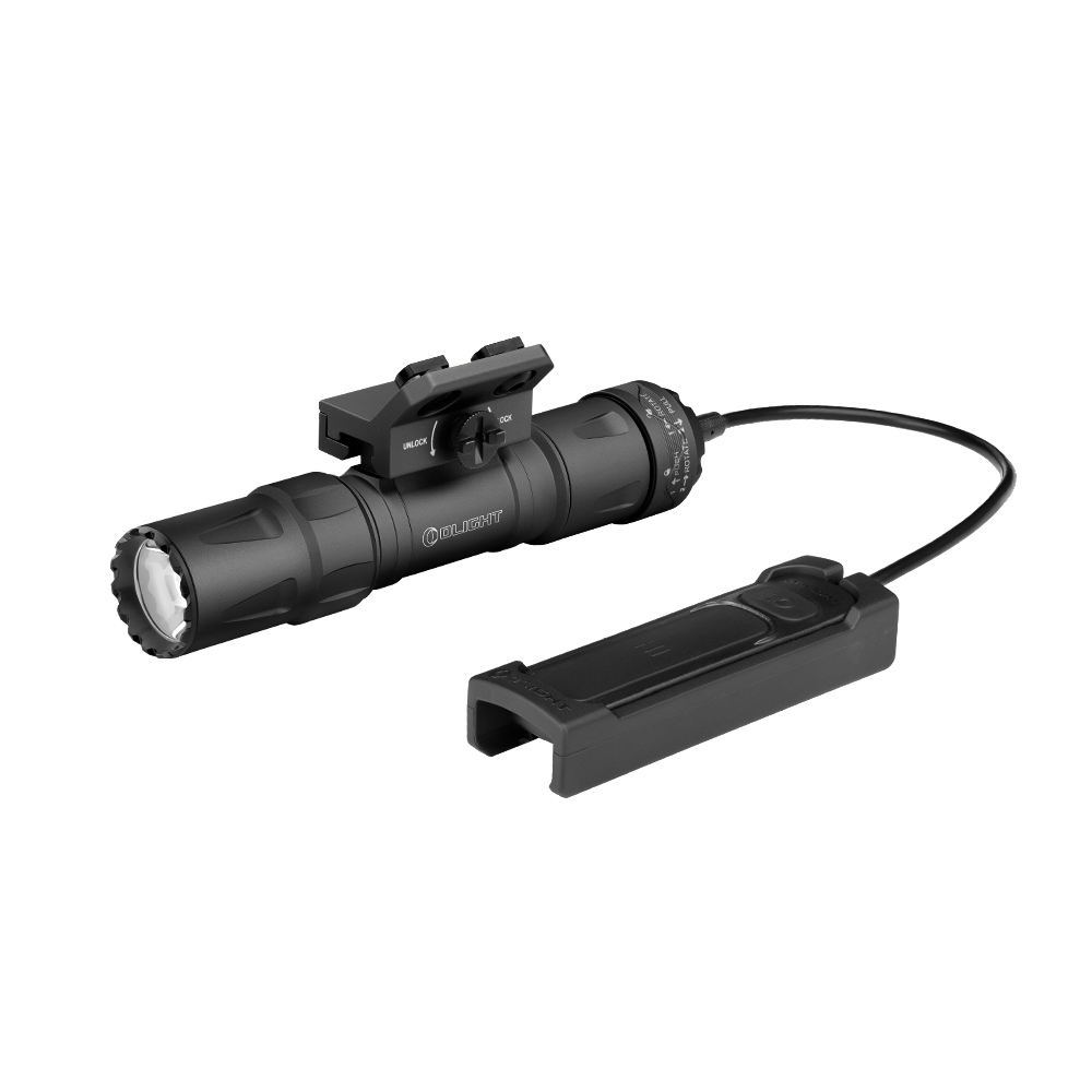 OLIGHT pušková svítilna ODIN S 1500 lm, M-LOK verze – Černá