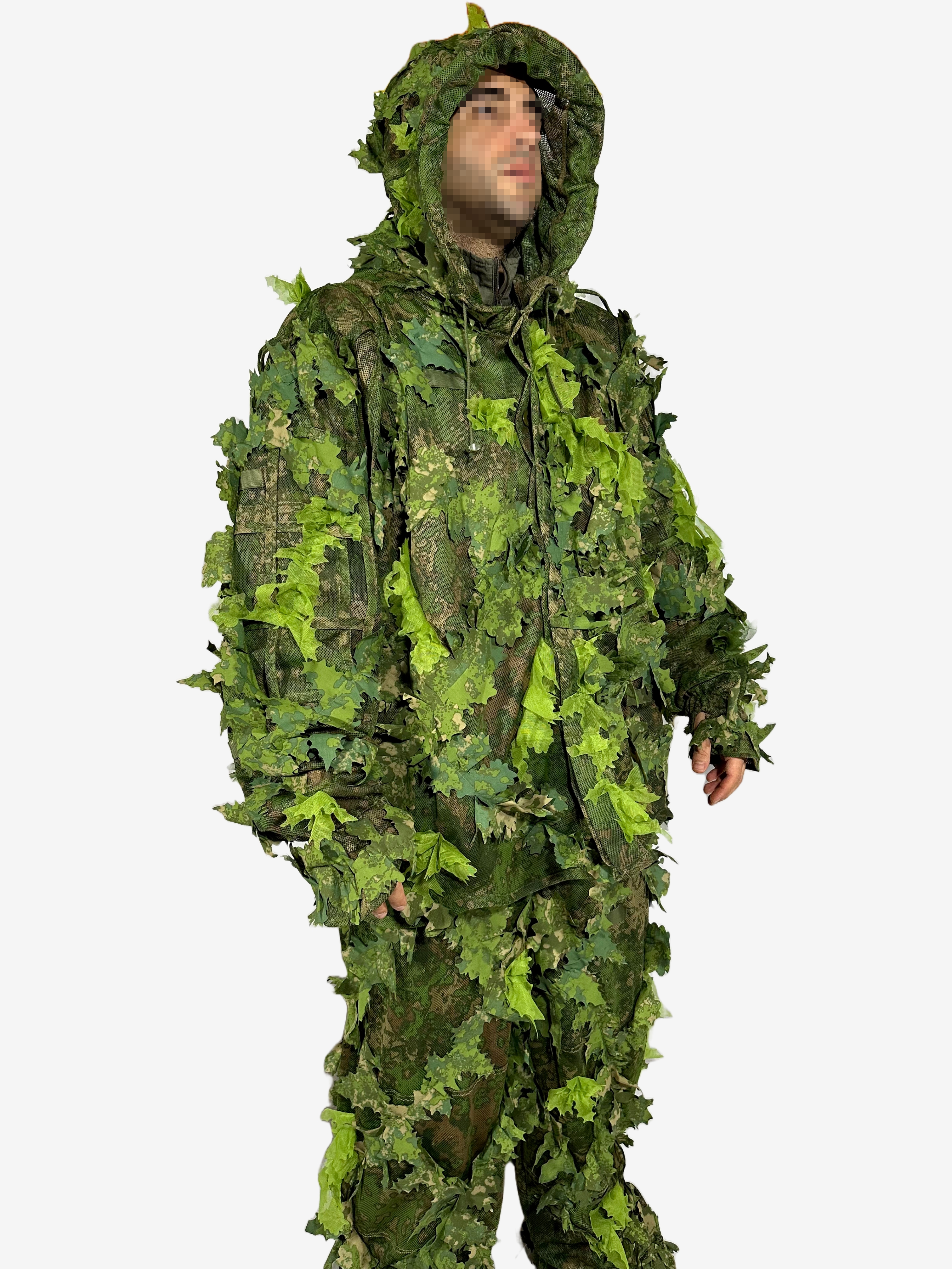 KMCS Ghillie Suit maskovací komplet hejkal – Next-Gen Green