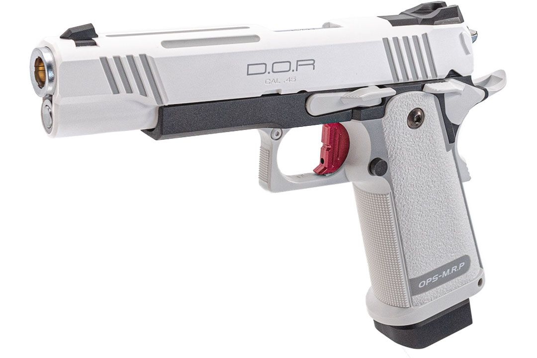 TM GBB plynová pistole Hi-Capa 5.1 D.O.R. - Bílá