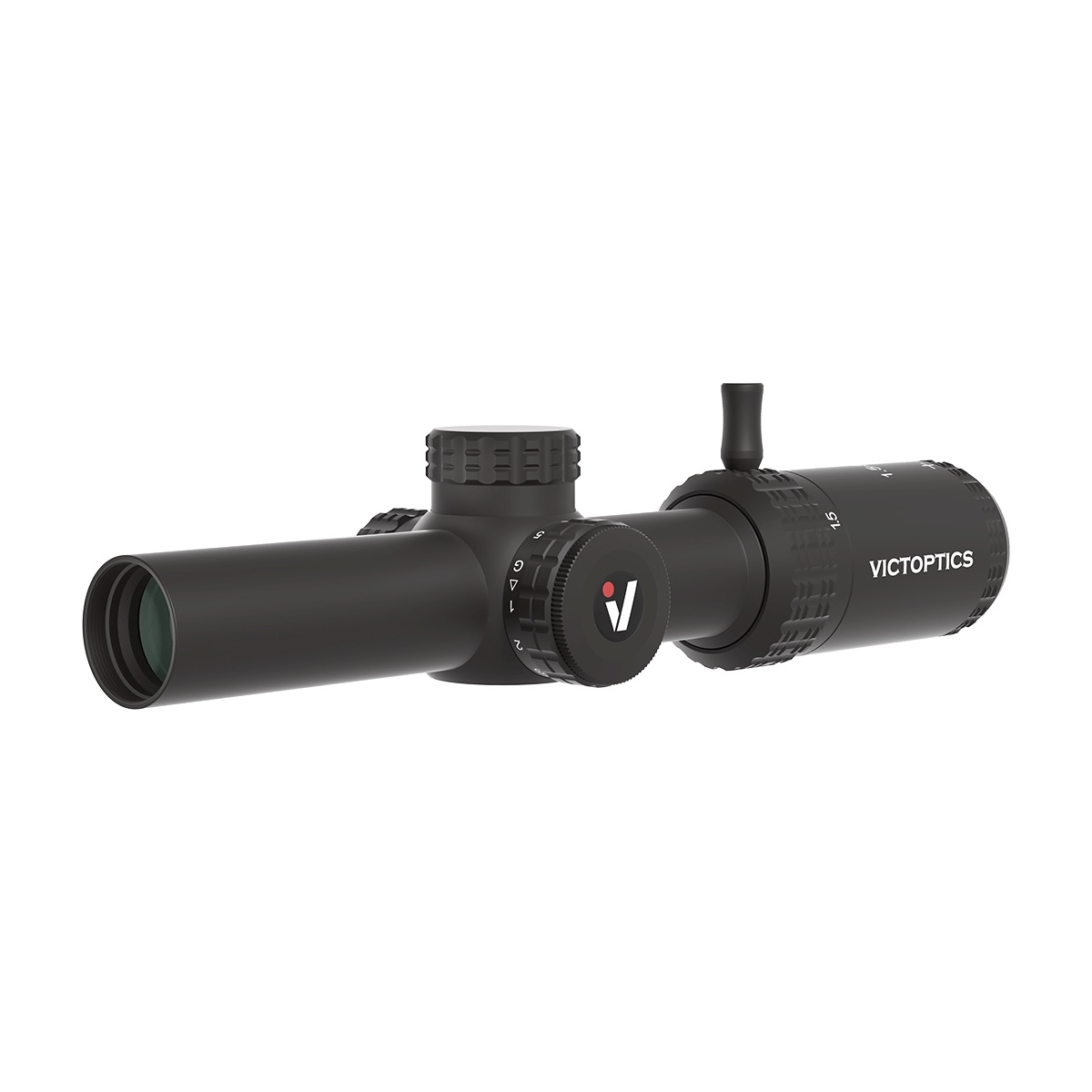 VictOptics LPVO puškohled SOI 1,5-5x20 - Černá