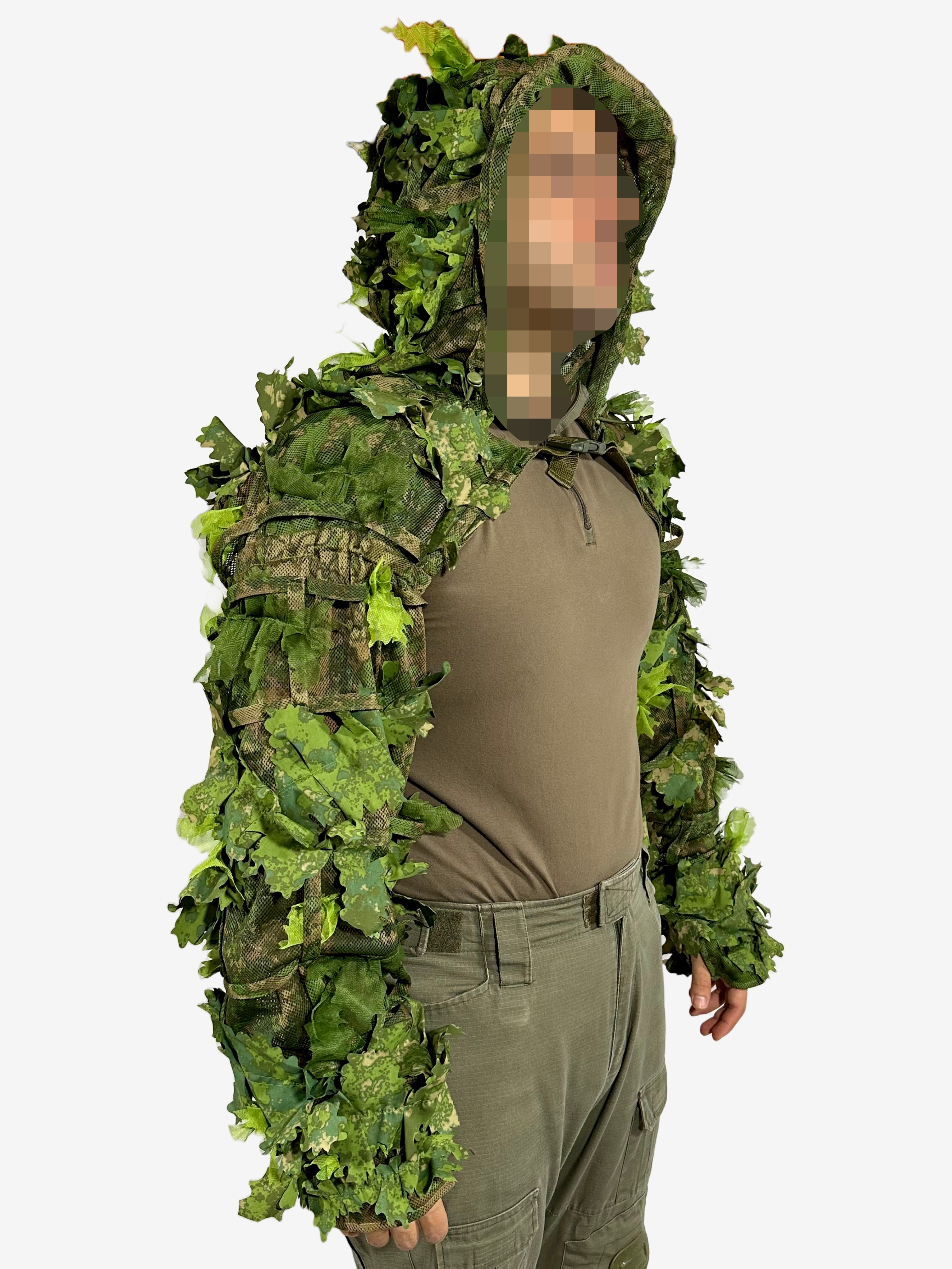 KMCS maskovací ramenní převlečník Cobra Hood – Next-Gen Green