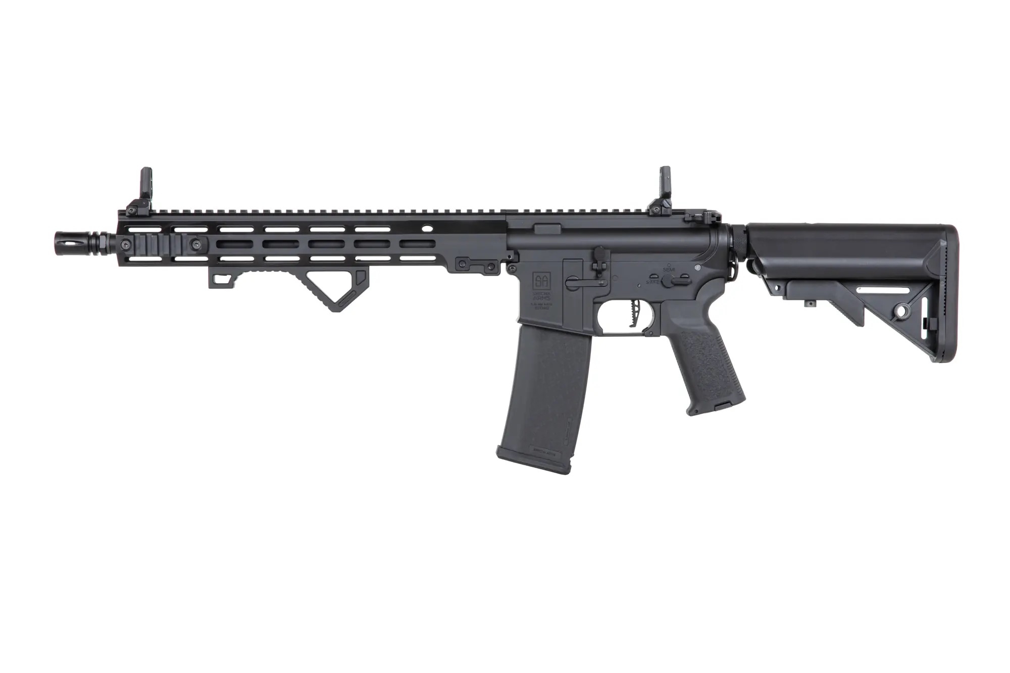 SA M4 Carbine M-LOK (SA-P22 Prime(TM) Aster II ETU) s bezuhlíkovým motorem - Černá