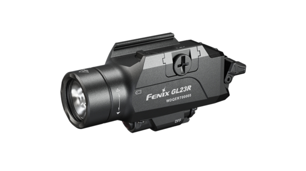 Zbraňová svítilna Fenix GL23R  plus  zelený laser