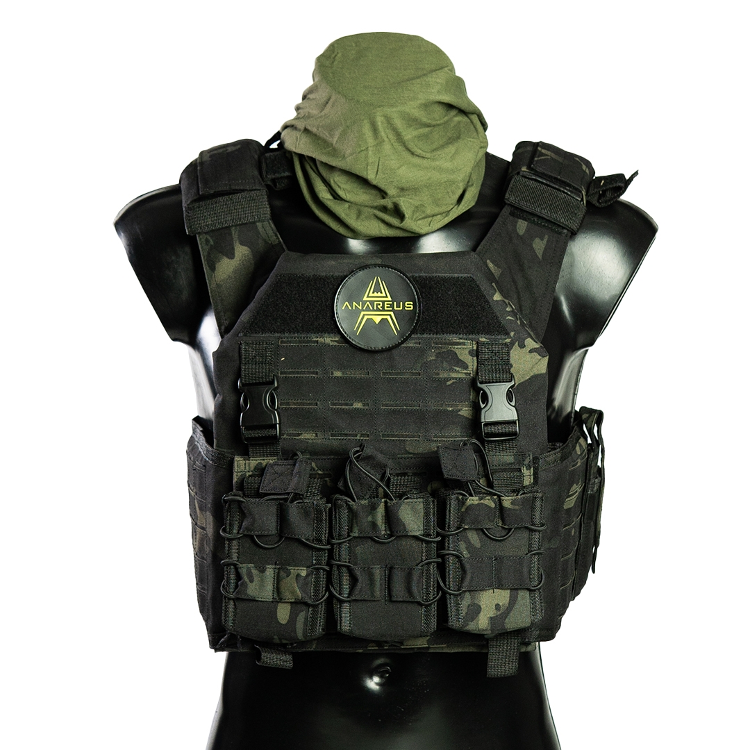 ANAREUS nosič plátů SPIDER MPC - MC Black