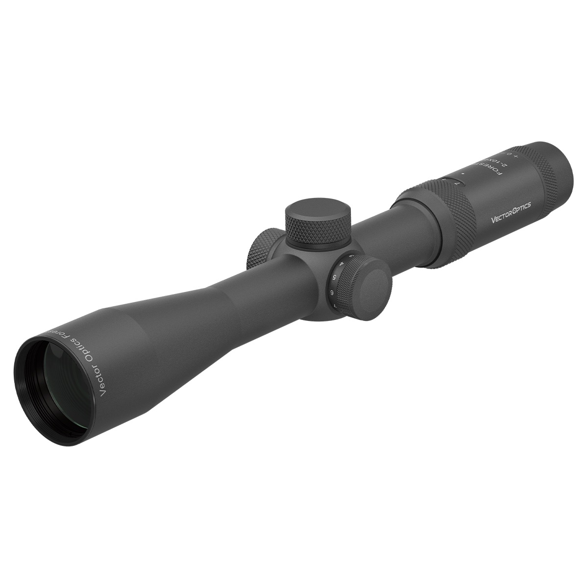 VO puškohled FORESTER 2-10x40 - Černá