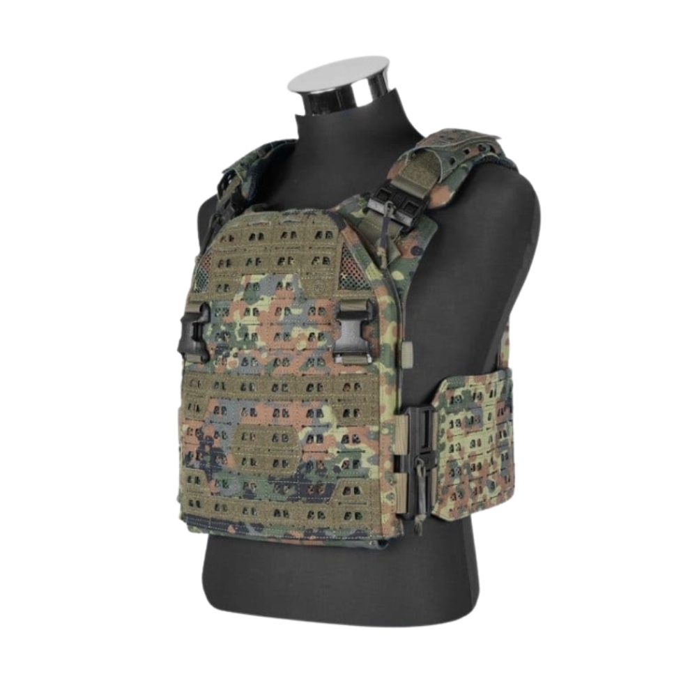 Novritsch airsoftový nosič plátů ASPC Gen1 - Flecktarn