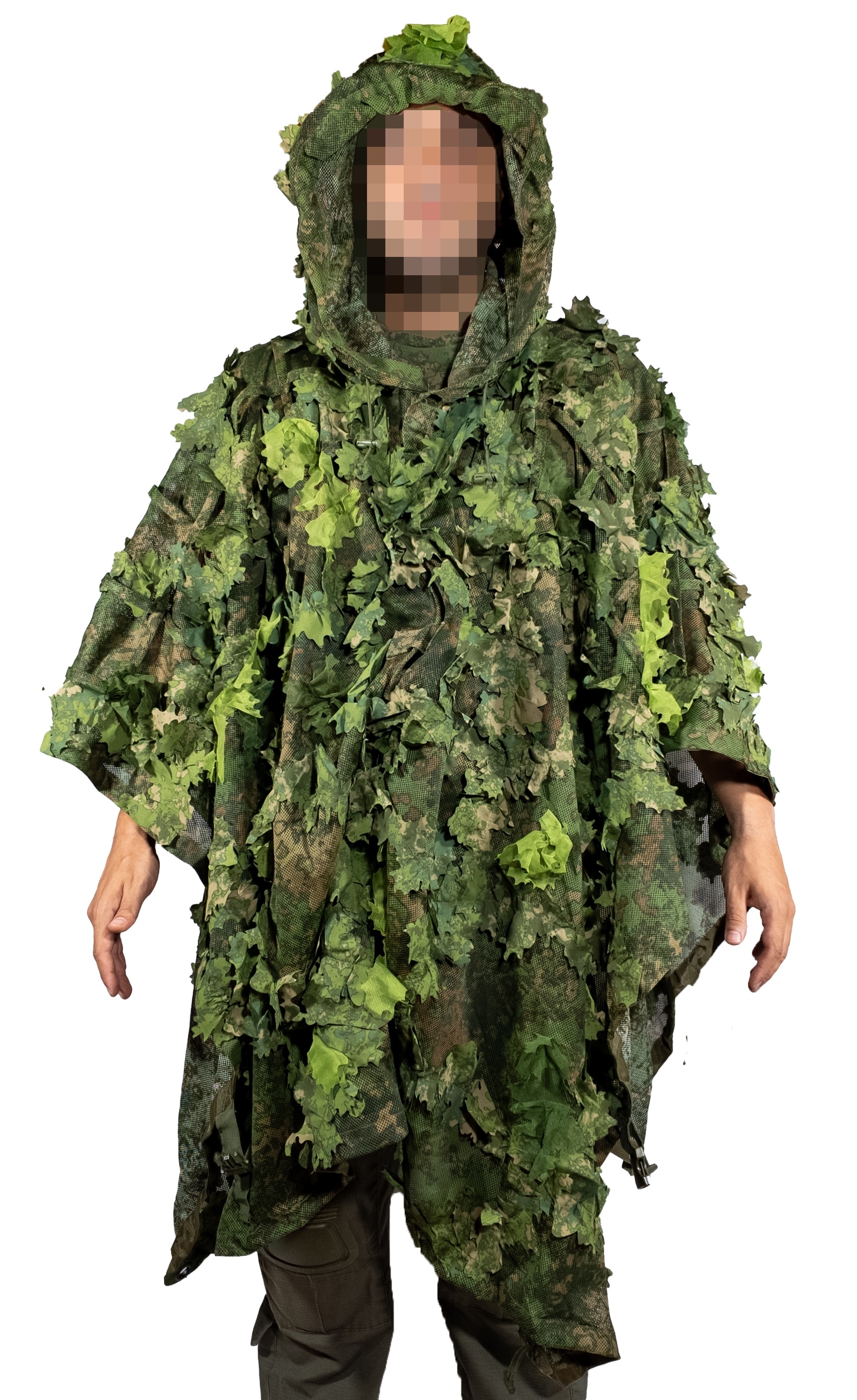 KMCS maskovací poncho - Next-Gen Green