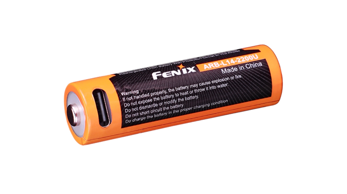 FENIX Dobíjecí USB AA baterie Fenix ARB-L14-2200U