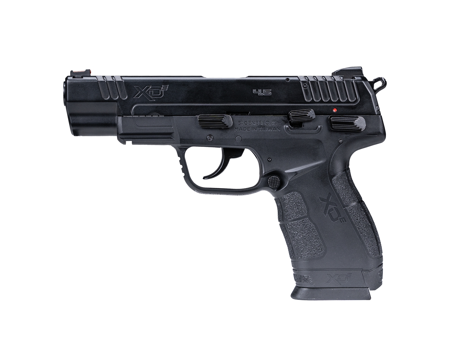 ASG Springfield Armory XDE 4.5" CO2 Blowback, kovový závěr - Černá