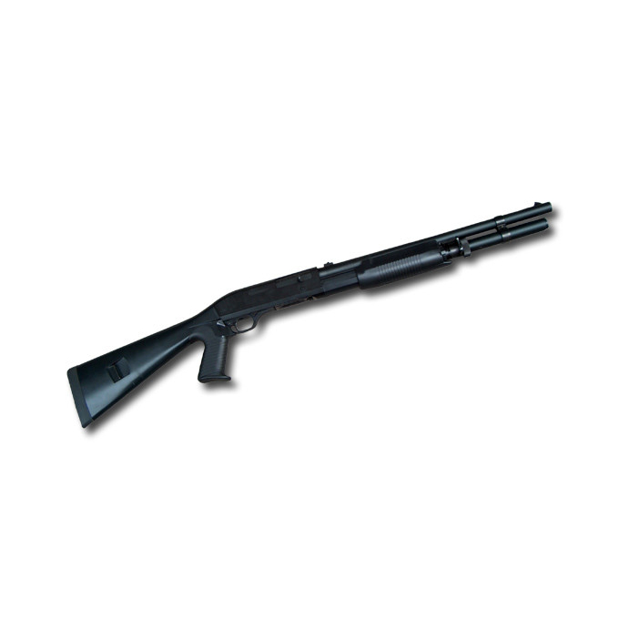 TM Spring Shotgun M3 SUPER 90, 3 Shots - Black