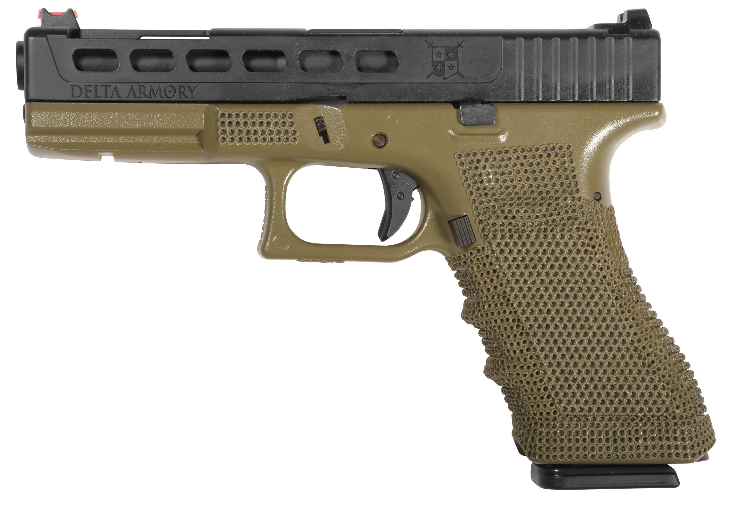 Delta Armory airsoftová pistole P06 GBB – Zelená