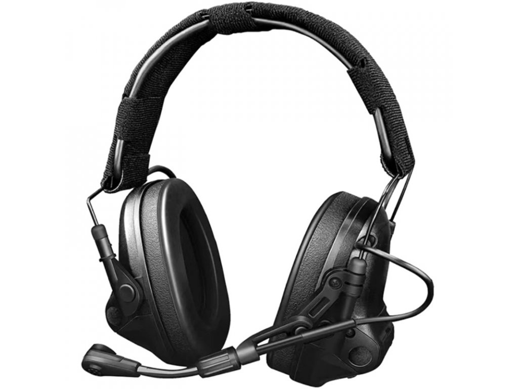 EARMOR profesionální armádní headset M33 EN352 – Černá