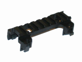 ASG nízká RIS montáž pro zaměřovače na MP5 / G3 - Černá