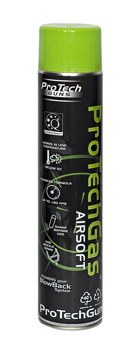 Plyn ProTech - 750/1000ml (Greengas)
