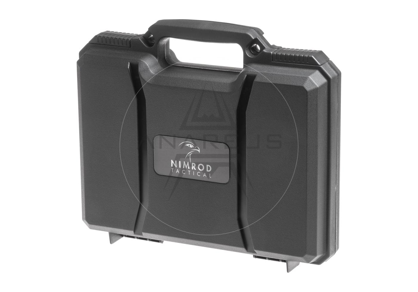 Nimrod transportní kufr pro pistoli, 31x27x7,5 cm (Pre-Cut) - Černá