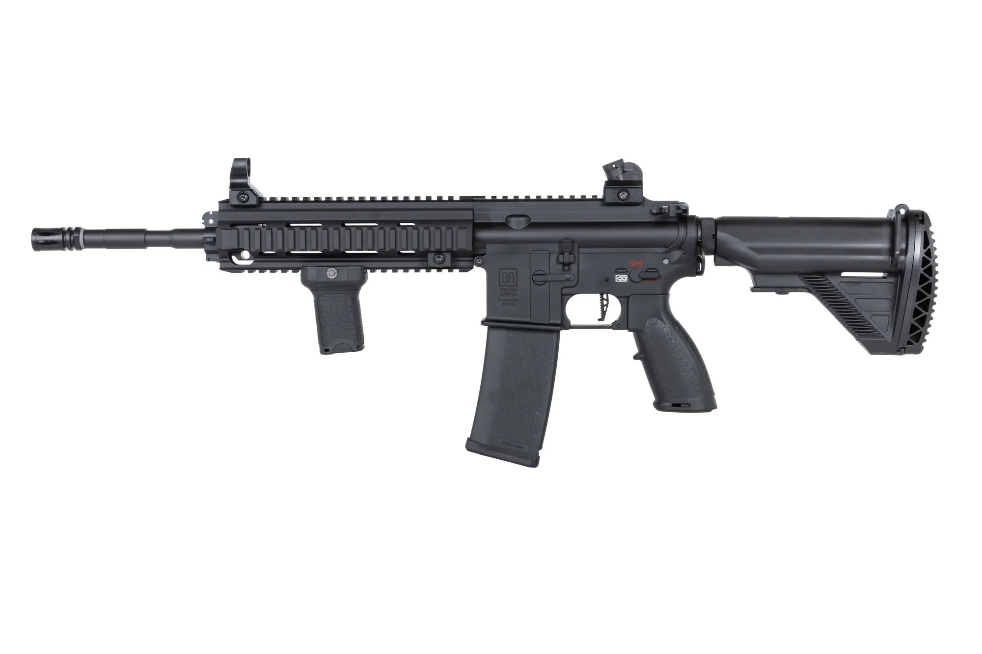 SA H-Series D Carbine RIS 10,5" (SA-PH21 PRIME(TM) Aster II ETU) s bezuhlíkovým motorem - Černá