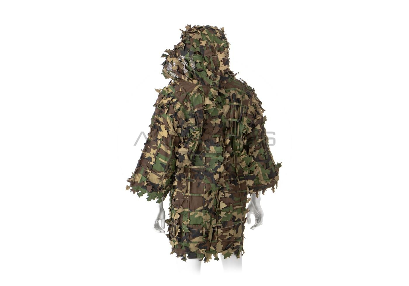 Invader Gear Invader Gear maskovací převlečník Ghillie Base Leaf - Woodland