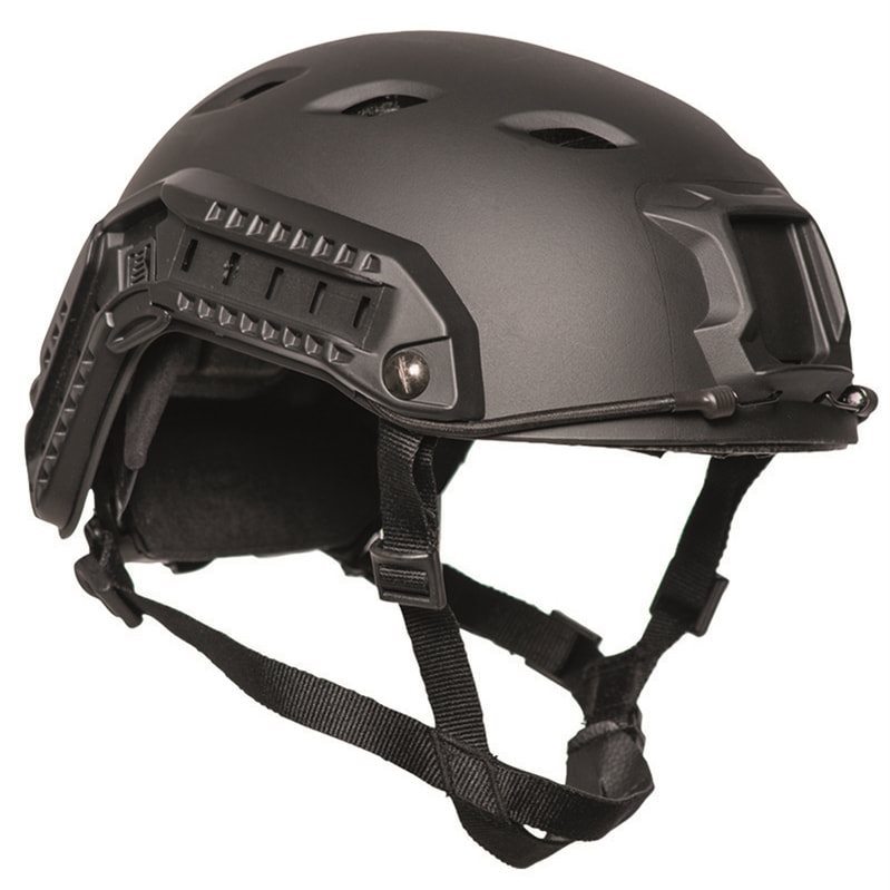 MIL-TEC helma US FAST PARATROOPER - Černá