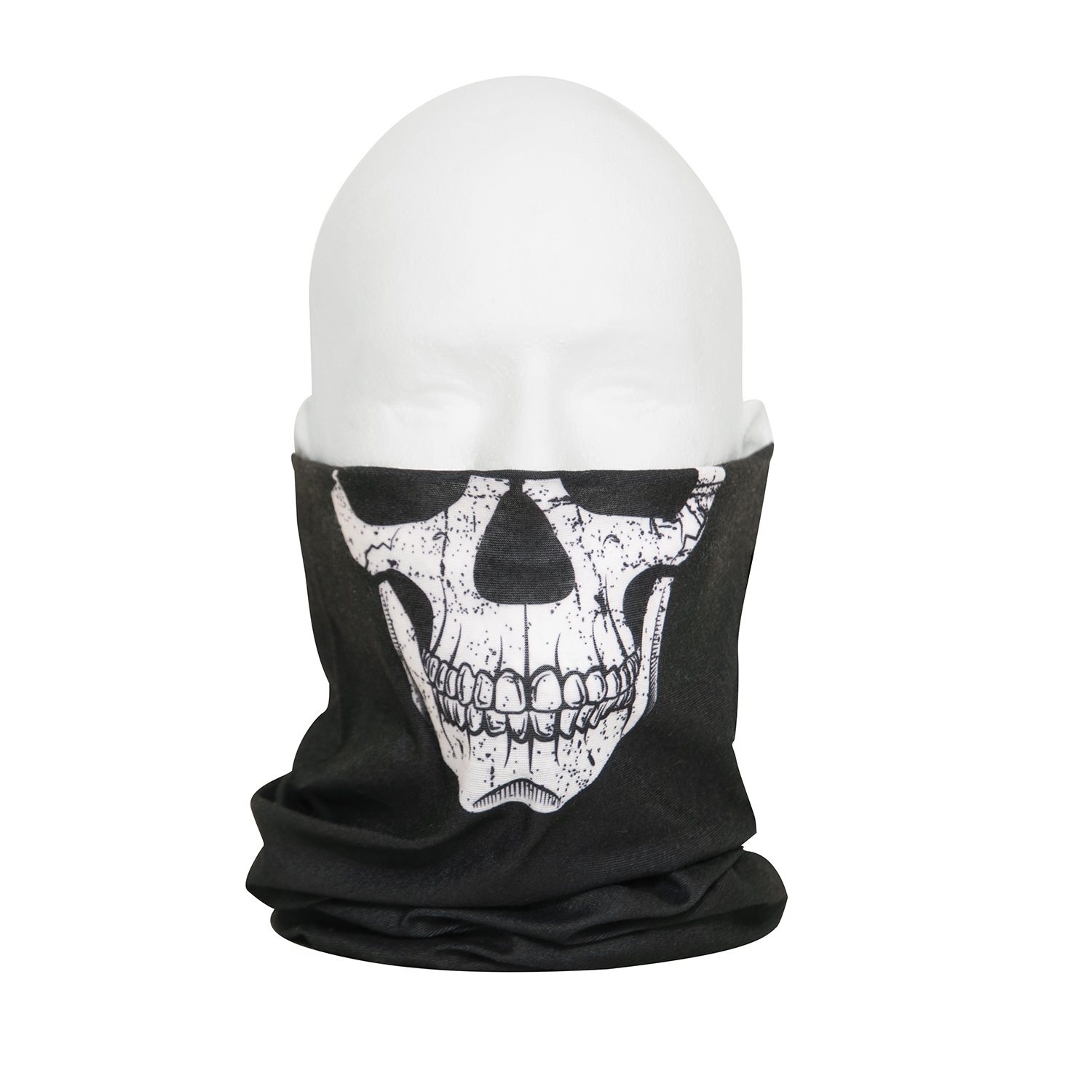 ROTHCO multifunkční šatek HEADGEAR GHOST - Černá