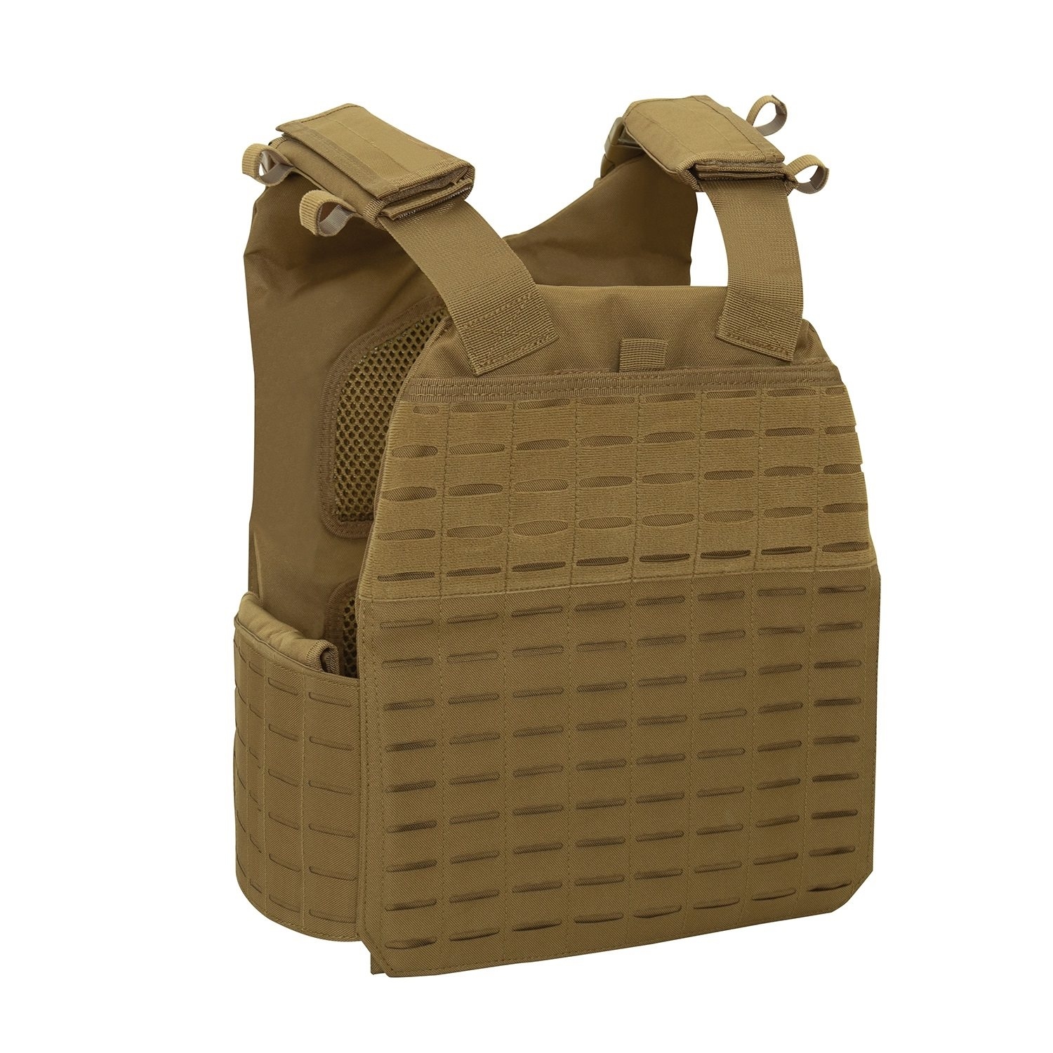 ROTHCO nosič plátů Laser-Cut MOLLE VEST (2 XL / 3 XL) – Coyote Brown