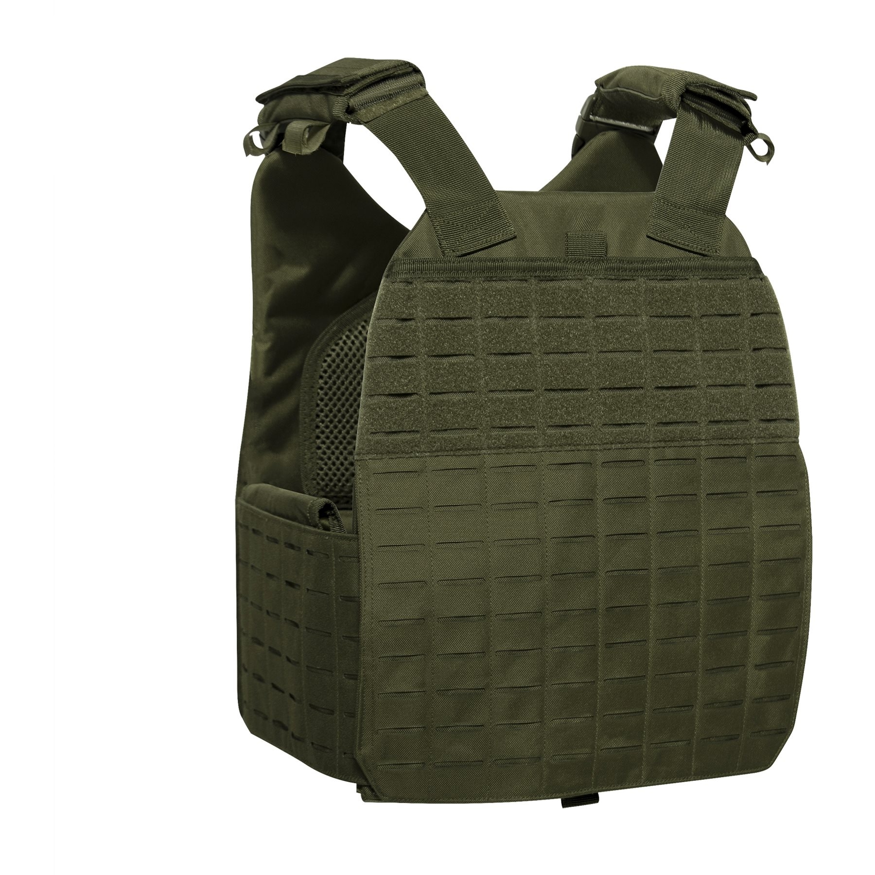 ROTHCO nosič plátů Laser-Cut MOLLE VEST – Zelená