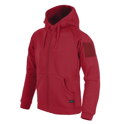 HELIKON mikina Urban Tactical Lite (FullZip)(R) - Červená