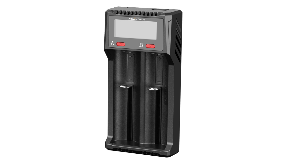 FENIX USB nabíječka ARE-D2 (Li-ion, NiMH) - Černá