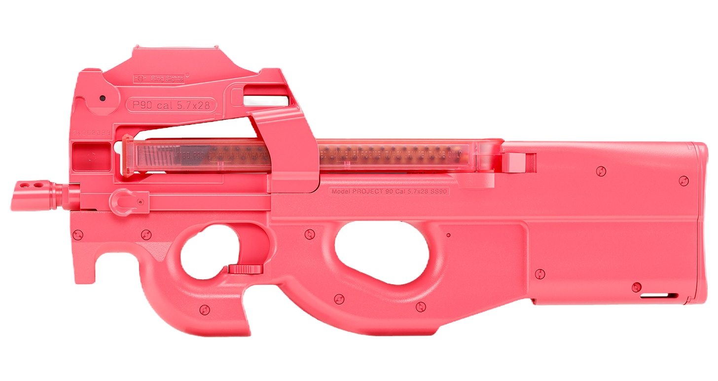 TM P90 Plus plus  AEG LLENN, Gun Gale II Limited Edition - Růžová
