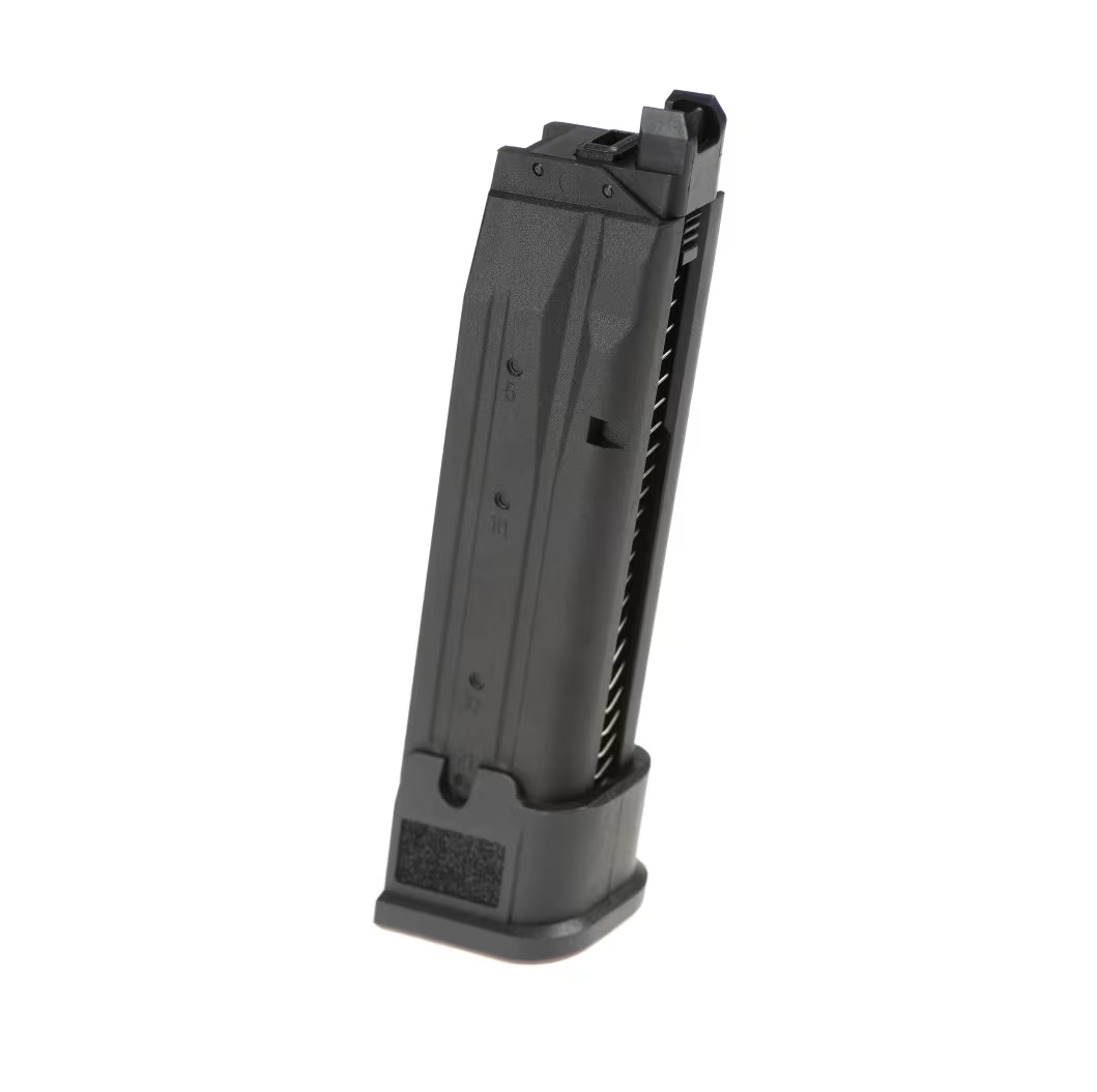 SIG AIR prodloužený zásobník pro P320 M17 / M18 GBB, 25 BBs - Černá