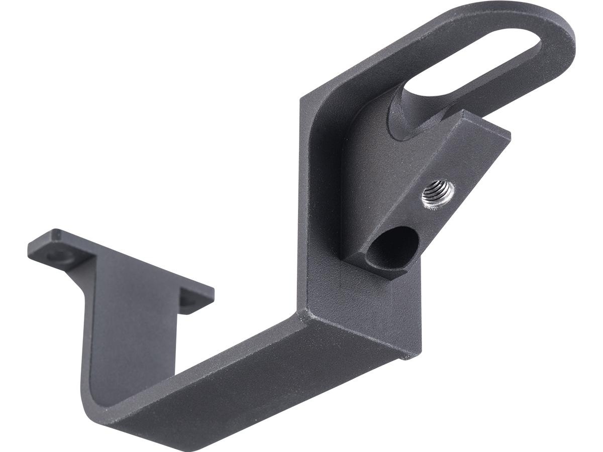 Lambda Defence adaptér pažbičky AR15 s lučíkem pro TM Saiga GBB - Černá