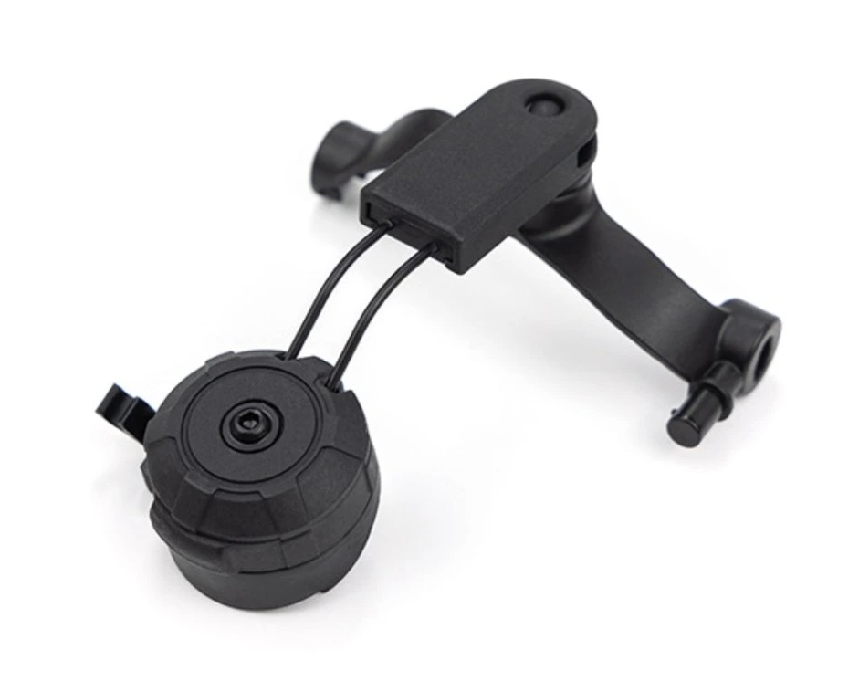 EARMOR M19C adaptéry na helmu pro headset M31/ M32 PLUS, ARC montáž - Černá