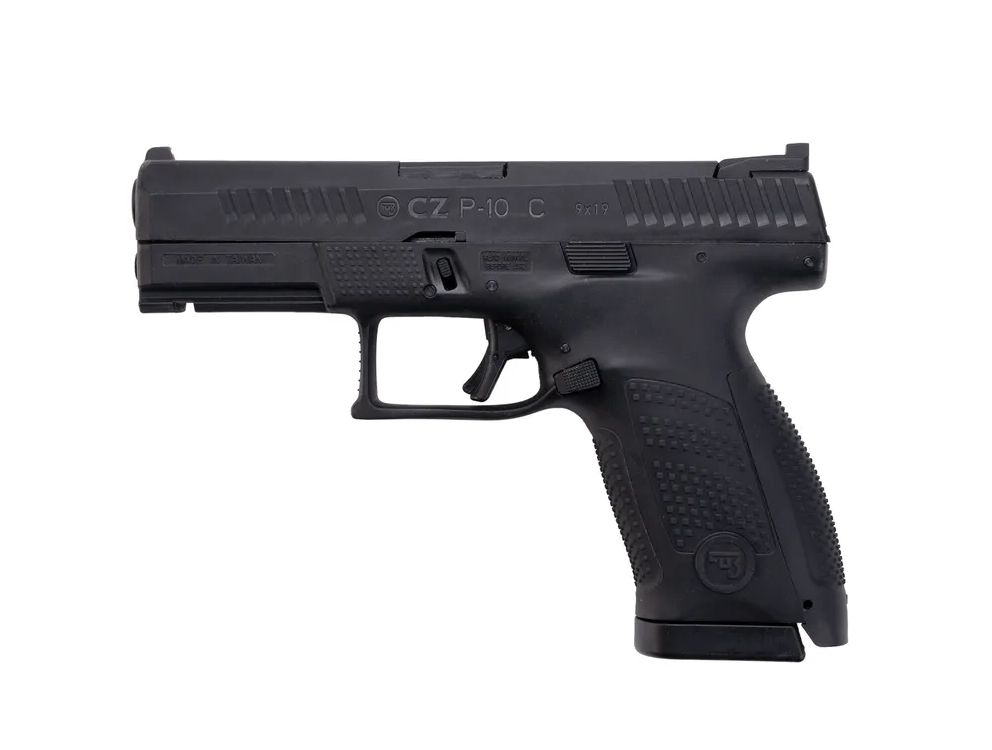ASG CZ P-10C FPV GBB Blowback, polymerová verze - Černá