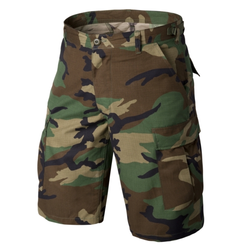HELIKON kraťasy BDU PolyCotton Ripstop - US Woodland