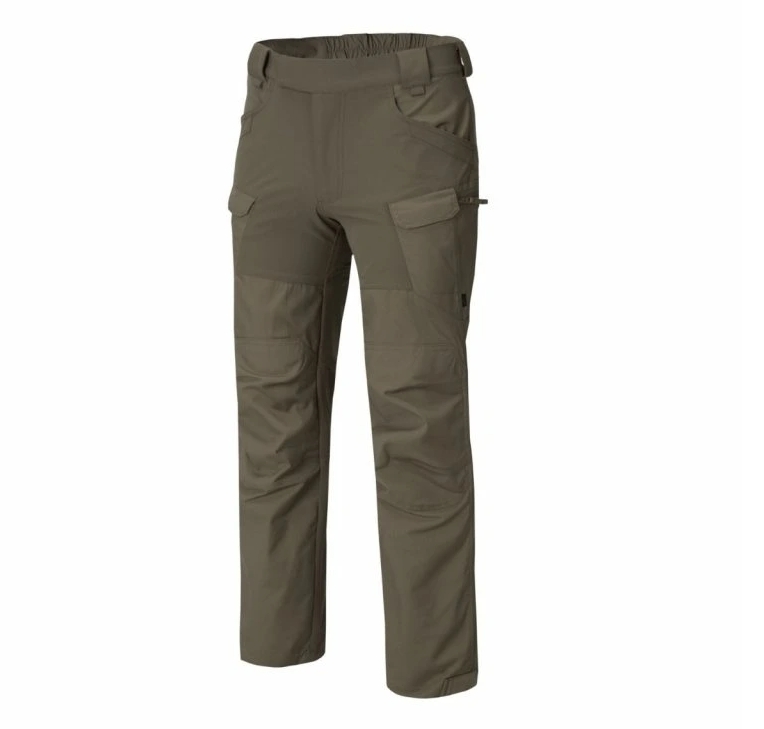 HELIKON kalhoty HYBRID OUTBACK(R) DuraCanvas(R) - Taiga Green