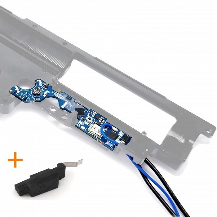 JeffTron LEVIATHAN V3 Optical  plus  modul pro nastavení spouště - Černá