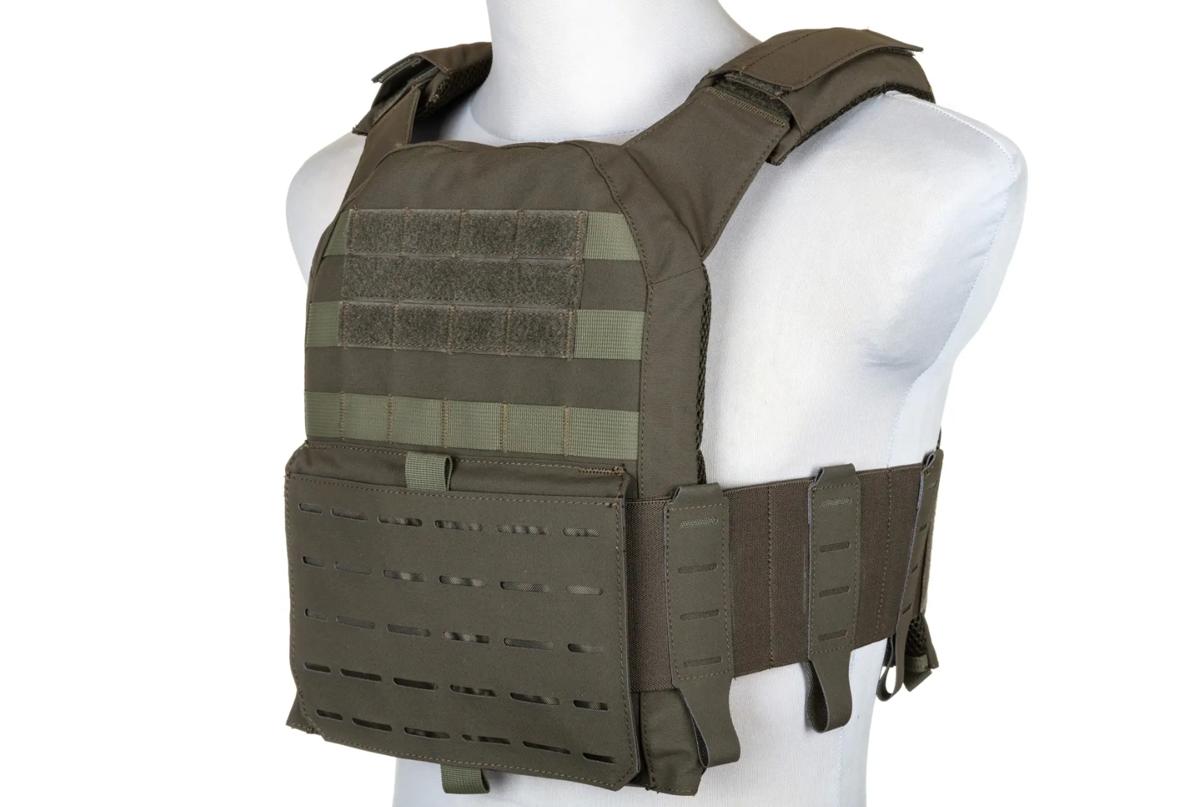 SATAC nosič plátů Tactical Advanced Plate Carrier - Zelená