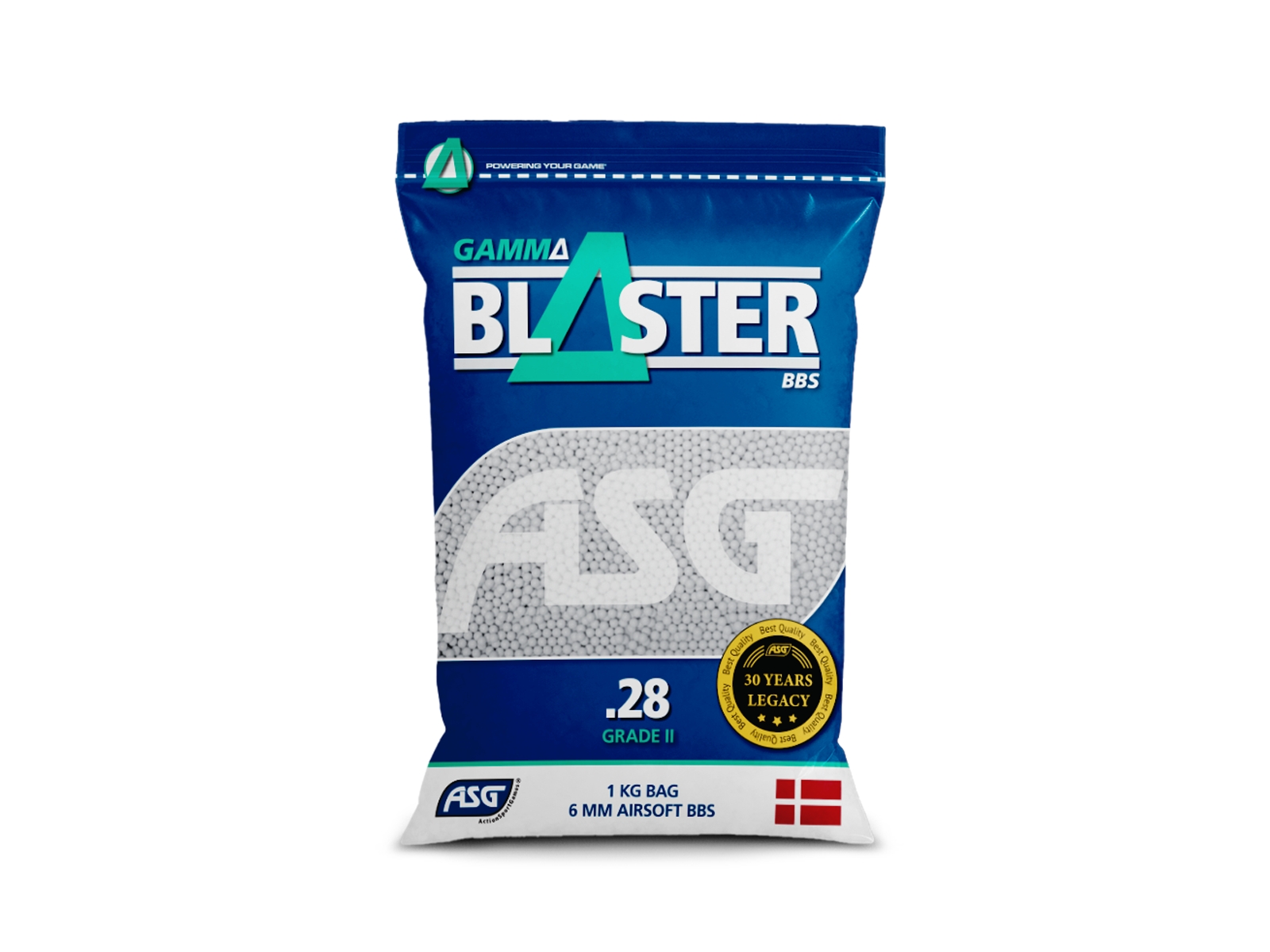 ASG ASG kuličky GAMMA Blaster 0,28g, 3500 BBs  - Bílá