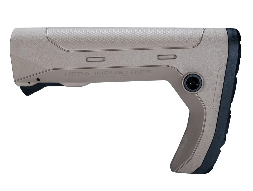 HERA ARMS HERA ARMS výsuvná pažba CCS LIGHT Gen2 M4 / AR15 Mil-Spec - Písková