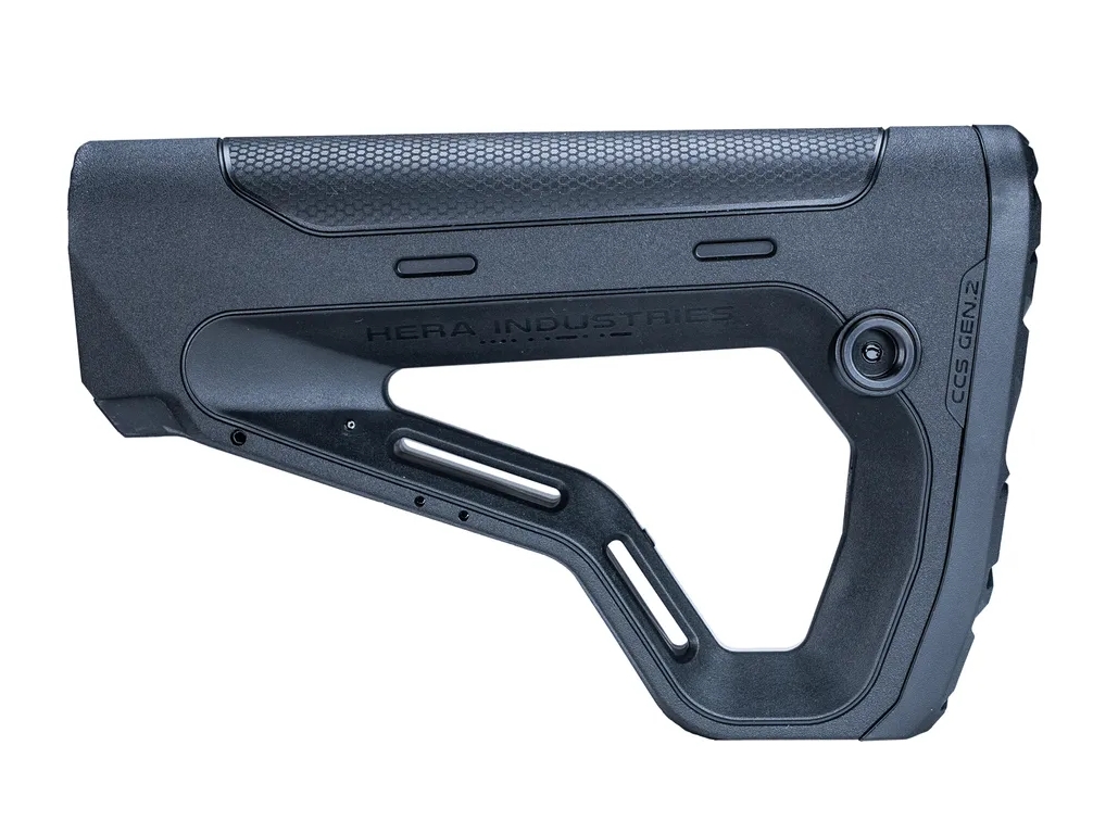 HERA ARMS výsuvná pažba CCS Gen2 M4 / AR15 Mil-Spec - Černá