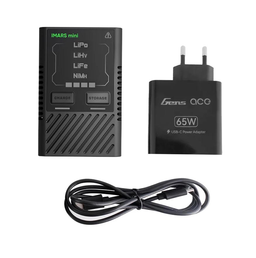 Gens ACE nabíječka G-TECH iMars Mini 2-4S, 60W (USB-C)  plus  síťový adaptér a kabel