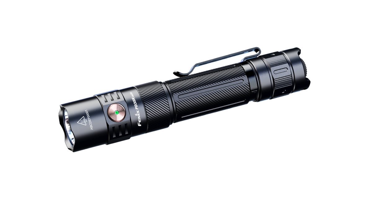 FENIX nabíjecí LED svítilna PD35R ACE, 2000 lm - Černá