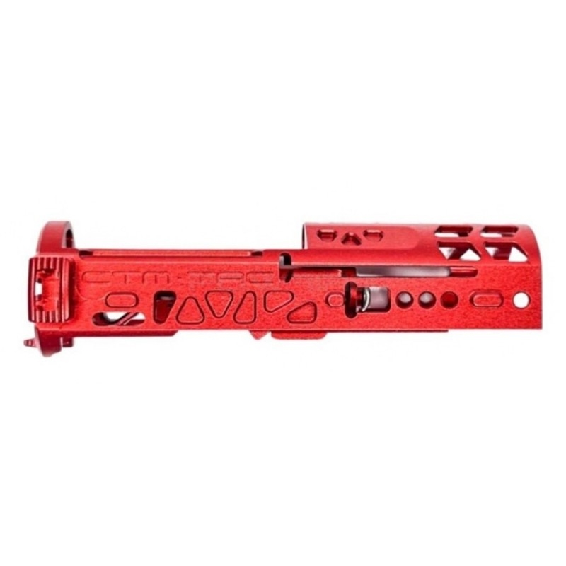 CTM hliníkový závěr ADVANCED V2 pro AAP-01 GBB - Červená