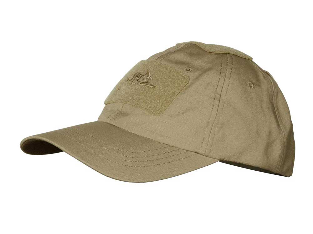 HELIKON čepice BASEBALL na suchý zip, ripstop - Coyote