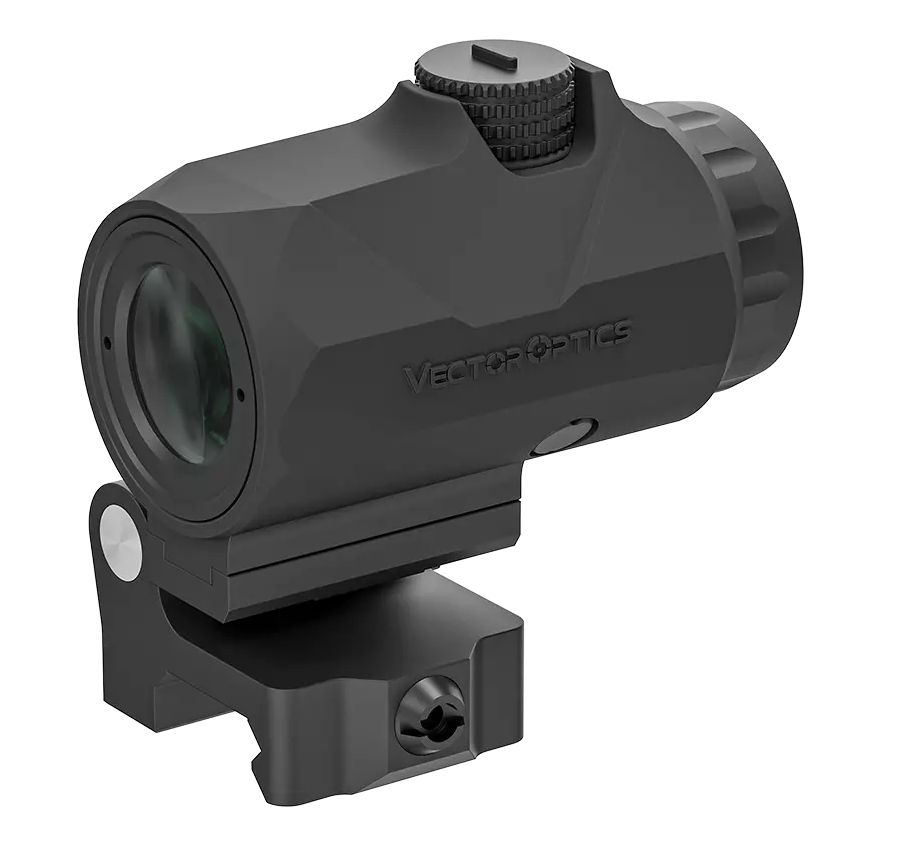 VO předsádka MAVERICK-IV 3x22 Magnifier Mini - Černá